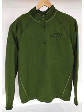 Marmot Green Quarter Zip Softshell Jacket XXL
